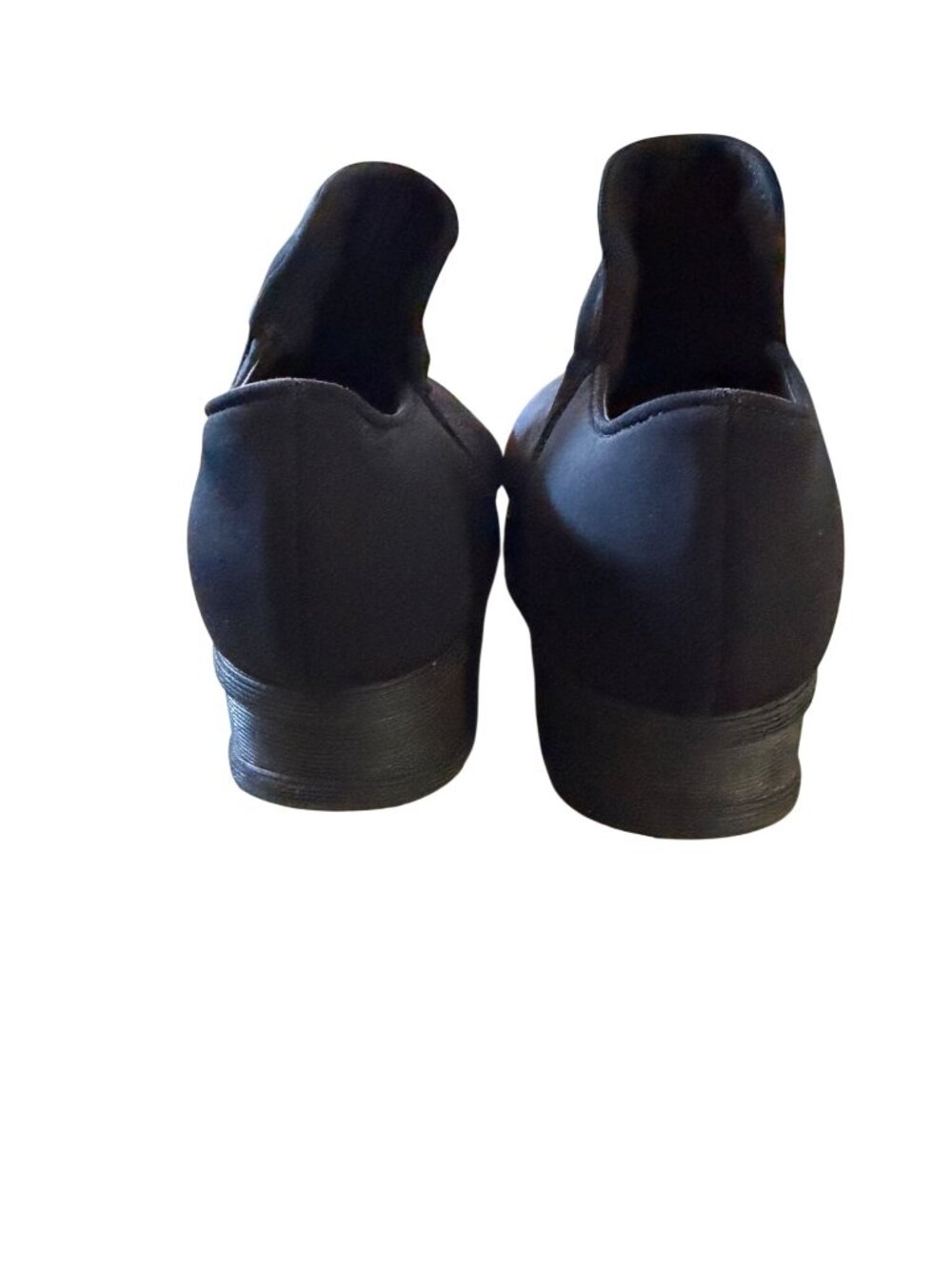 iRi New York WES Neoprene Black Slip-On Platform Shoes With Chunky Sole Size 40 - Picture 5 of 9